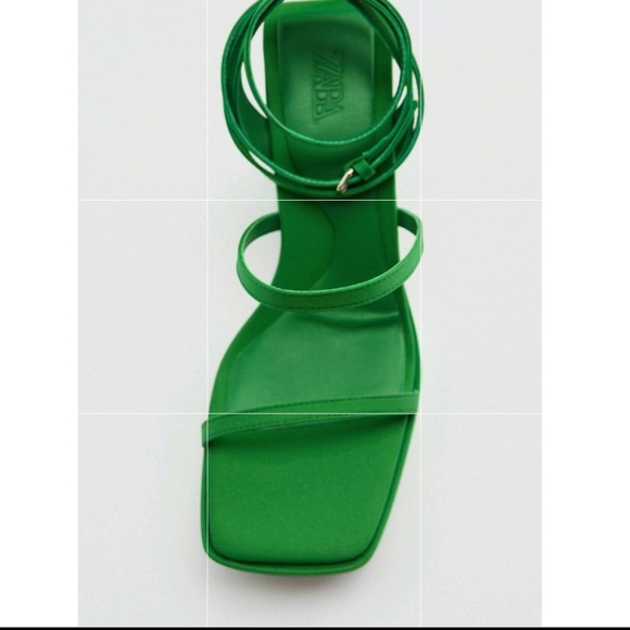 NWT Zara strappy chunky platform heels 👠 💕 - Picture 6 of 11